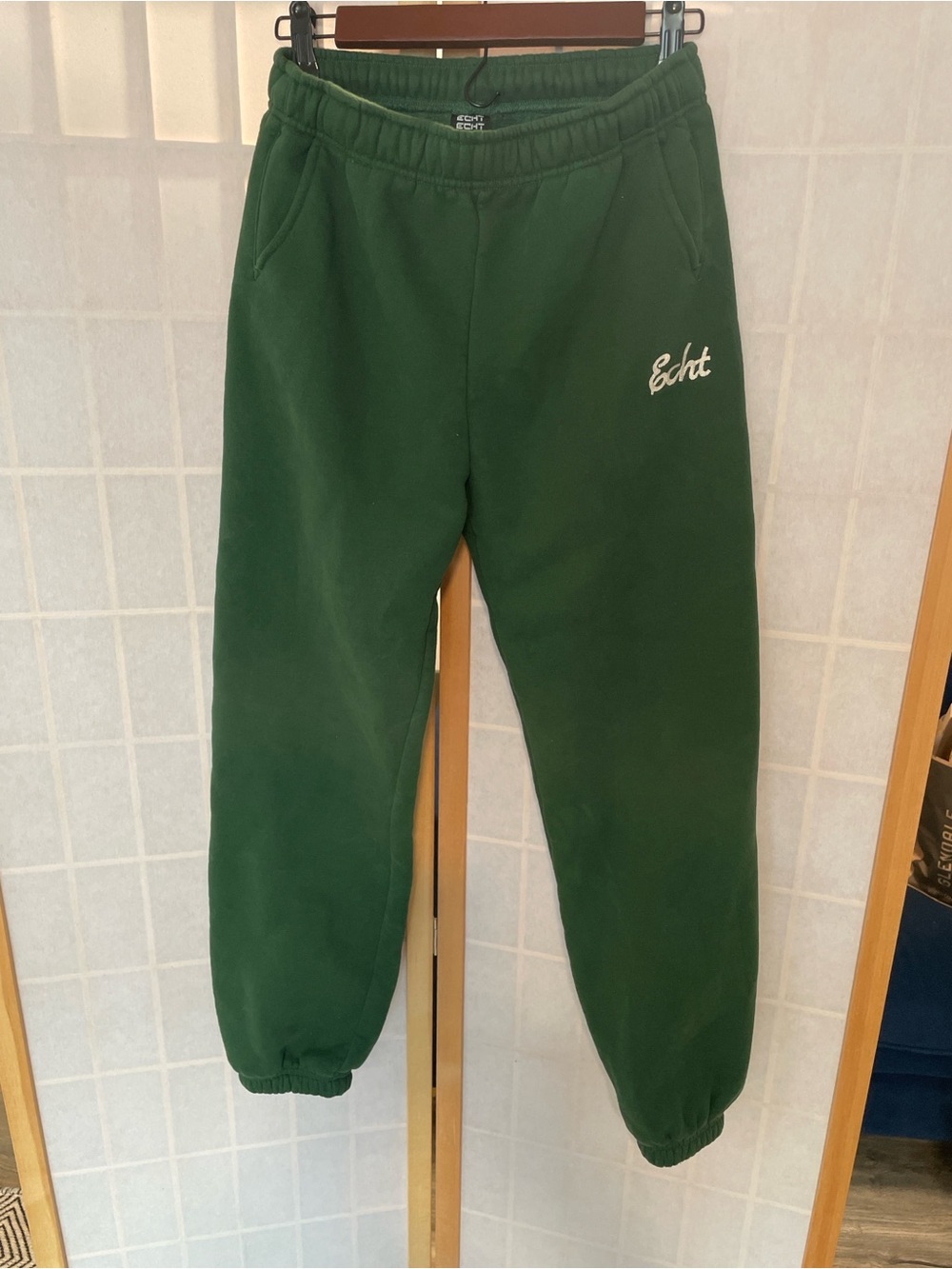 ECHT Dark Green Women's Jogger Track Pants